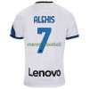 Maillot de Supporter Inter Milan Alexis Sanchez 7 Extérieur 2021-22 Pour Homme